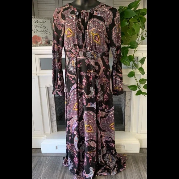 Express Maxi Dress Size 6 Paisley - Picture 2 of 15